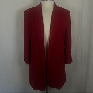 T Tahari Red Blazer